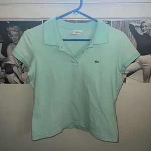 Lacoste Teal Polo 🤍